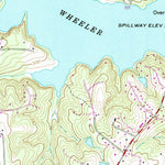 United States Geological Survey Lake Wheeler, NC (1964, 24000-Scale) digital map