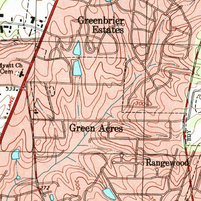 United States Geological Survey Lake Wheeler, NC (1993, 24000-Scale) digital map