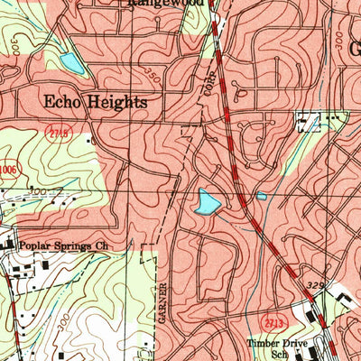 United States Geological Survey Lake Wheeler, NC (2002, 24000-Scale) digital map