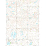United States Geological Survey Lake Williams, ND (1972, 24000-Scale) digital map