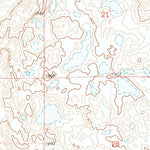 United States Geological Survey Lake Williams, ND (1972, 24000-Scale) digital map
