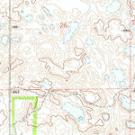 United States Geological Survey Lake Williams, ND (1972, 24000-Scale) digital map