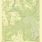 United States Geological Survey Lake Wimico, FL (1945, 31680-Scale) digital map