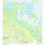 United States Geological Survey Lake Woodruff, FL (1962, 24000-Scale) digital map