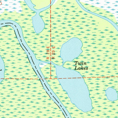 United States Geological Survey Lake Woodruff, FL (1962, 24000-Scale) digital map