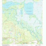 United States Geological Survey Lake Woodruff, FL (1999, 24000-Scale) digital map