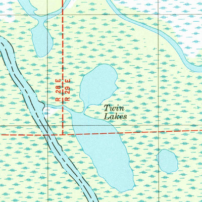 United States Geological Survey Lake Woodruff, FL (1999, 24000-Scale) digital map