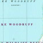 United States Geological Survey Lake Woodruff, FL (1999, 24000-Scale) digital map