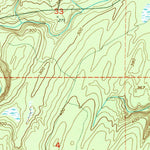 United States Geological Survey Lake Wooten, WA (1953, 24000-Scale) digital map