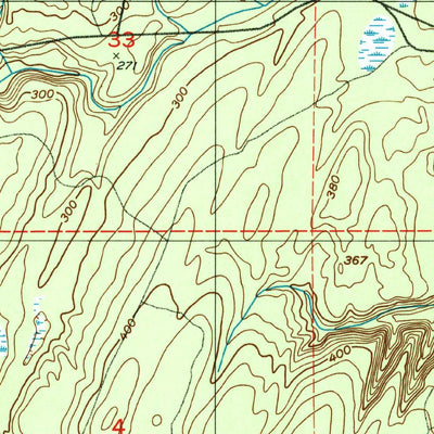 United States Geological Survey Lake Wooten, WA (1999, 24000-Scale) digital map