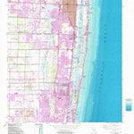 United States Geological Survey Lake Worth, FL (1945, 24000-Scale) digital map