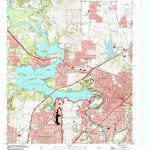 United States Geological Survey Lake Worth, TX (1995, 24000-Scale) digital map
