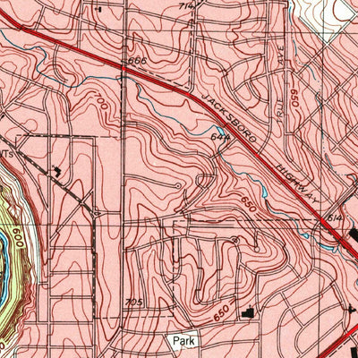 United States Geological Survey Lake Worth, TX (1995, 24000-Scale) digital map