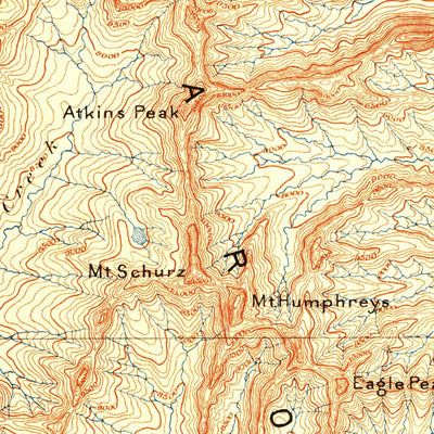 United States Geological Survey Lake, WY (1901, 125000-Scale) digital map