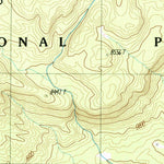 United States Geological Survey Lake, WY (1986, 24000-Scale) digital map