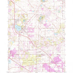United States Geological Survey Lake Zurich, IL (1960, 24000-Scale) digital map