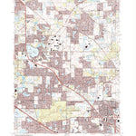 United States Geological Survey Lake Zurich, IL (1993, 24000-Scale) digital map