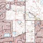 United States Geological Survey Lake Zurich, IL (1993, 24000-Scale) digital map