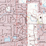 United States Geological Survey Lake Zurich, IL (1998, 24000-Scale) digital map