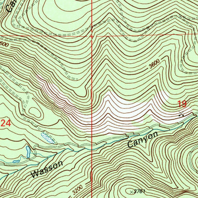 United States Geological Survey Lakecreek, OR (1997, 24000-Scale) digital map