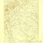 United States Geological Survey Lakehurst, NJ (1888, 62500-Scale) digital map