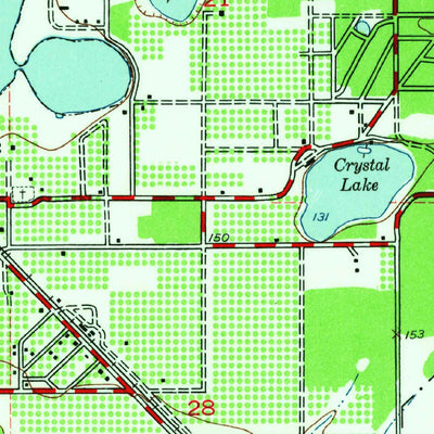 United States Geological Survey Lakeland, FL (1944, 24000-Scale) digital map