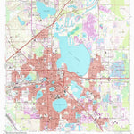 United States Geological Survey Lakeland, FL (1975, 24000-Scale) digital map