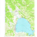 United States Geological Survey Lakeport, CA (1958, 62500-Scale) digital map
