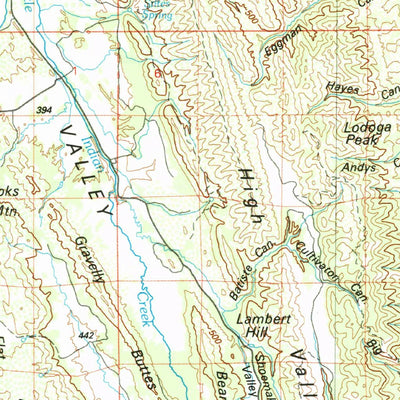 United States Geological Survey Lakeport, CA (1994, 100000-Scale) digital map