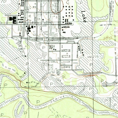 United States Geological Survey Lakeport, TX (1983, 24000-Scale) digital map