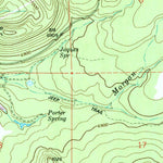 United States Geological Survey Lakeside, AZ (1976, 24000-Scale) digital map