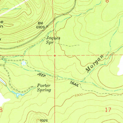 United States Geological Survey Lakeside, AZ (1977, 24000-Scale) digital map