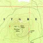 United States Geological Survey Lakeside, AZ (1977, 24000-Scale) digital map