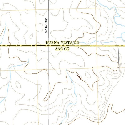 United States Geological Survey Lakeside, IA (2022, 24000-Scale) digital map