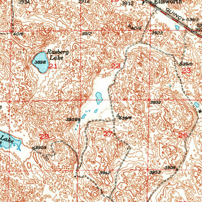 United States Geological Survey Lakeside, NE (1948, 62500-Scale) digital map