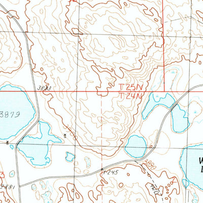 United States Geological Survey Lakeside, NE (1989, 24000-Scale) digital map