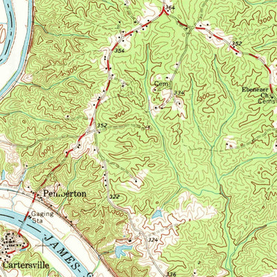 Lakeside Village, VA (1960, 62500-Scale) Map by United States ...