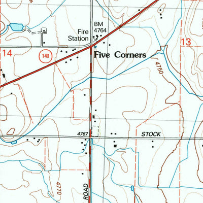United States Geological Survey Lakeview Airport, OR (2004, 24000-Scale) digital map