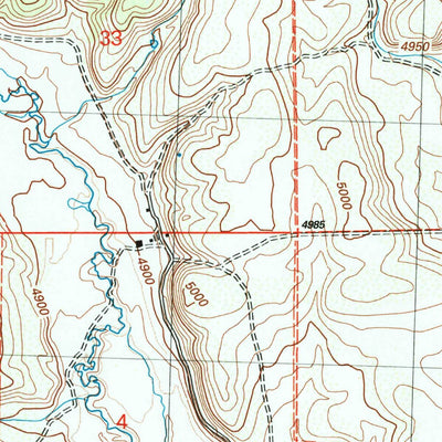 United States Geological Survey Lakeview Airport, OR (2004, 24000-Scale) digital map