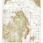United States Geological Survey Lakeview, CA (1967, 24000-Scale) digital map