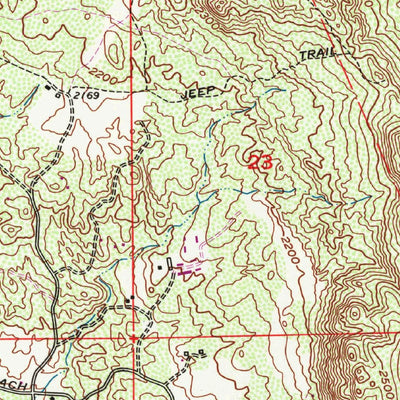 United States Geological Survey Lakeview, CA (1967, 24000-Scale) digital map