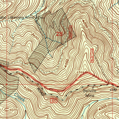 United States Geological Survey Lakeview, ID (1996, 24000-Scale) digital map