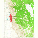 United States Geological Survey Lakeview, OR (1964, 24000-Scale) digital map