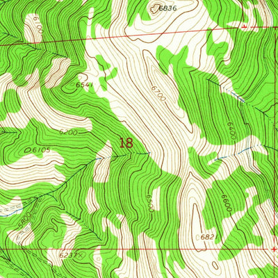 United States Geological Survey Lakeview, OR (1964, 24000-Scale) digital map