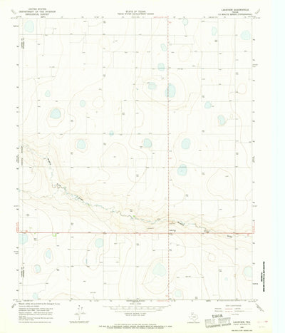 United States Geological Survey Lakeview, TX (1965, 24000-Scale) digital map