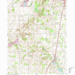 United States Geological Survey Lakeville, IN (1974, 24000-Scale) digital map