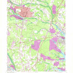 United States Geological Survey Lakewood, NJ (1954, 24000-Scale) digital map