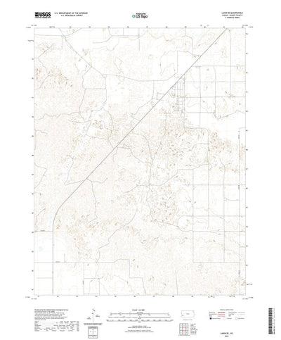 United States Geological Survey Lakin SE, KS (2022, 24000-Scale) digital map