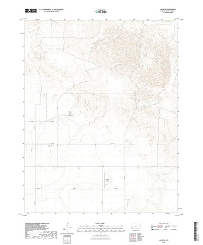 United States Geological Survey Lakin SW, KS (2022, 24000-Scale) digital map