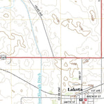 United States Geological Survey Lakota, IA (2022, 24000-Scale) digital map